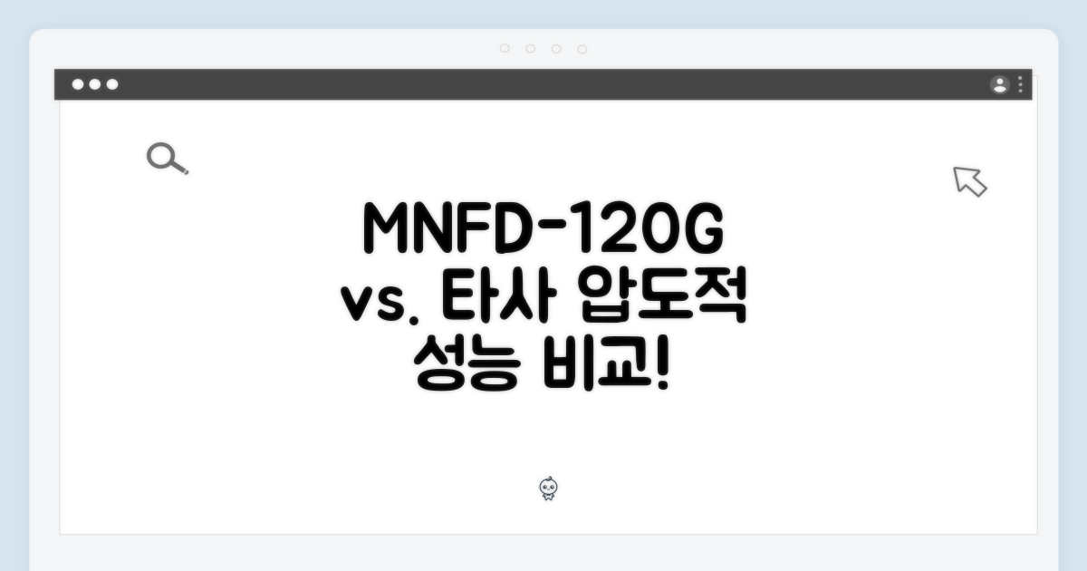 MNFD-120G: 타사 제품과 비교