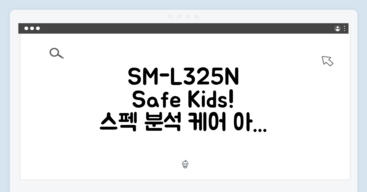 SM-L325N 스펙 분석: 아이 안전 지킴이