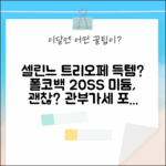 셀린느 트리오페, 관부가세 포함 득템? 폴코백 20SS 미듐, 괜찮을까?