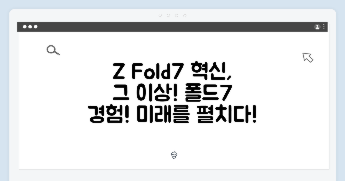 Z 폴드7의 혁신을 경험하세요!