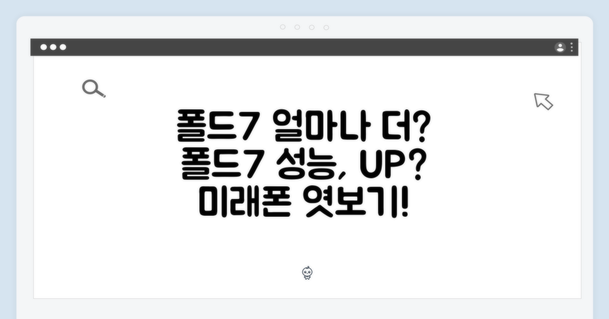 폴드7, 얼마나 더 발전했을까?