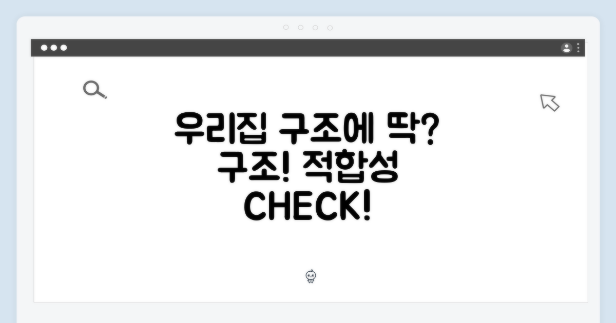 우리 집 구조에 적합할까?