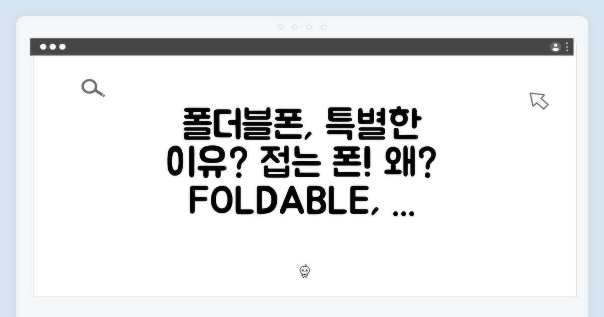 폴더블폰, 왜 특별할까?