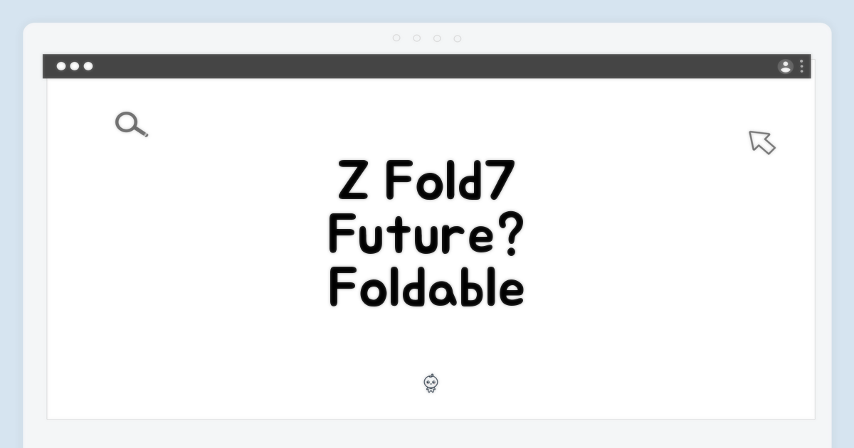 Z Fold7, 미래는?