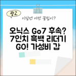 오닉스 Go7 후속, 7인치 흑백 리더기 어떨까요?