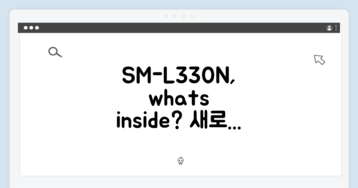 SM-L330N, 어떤 기능을 담았나?