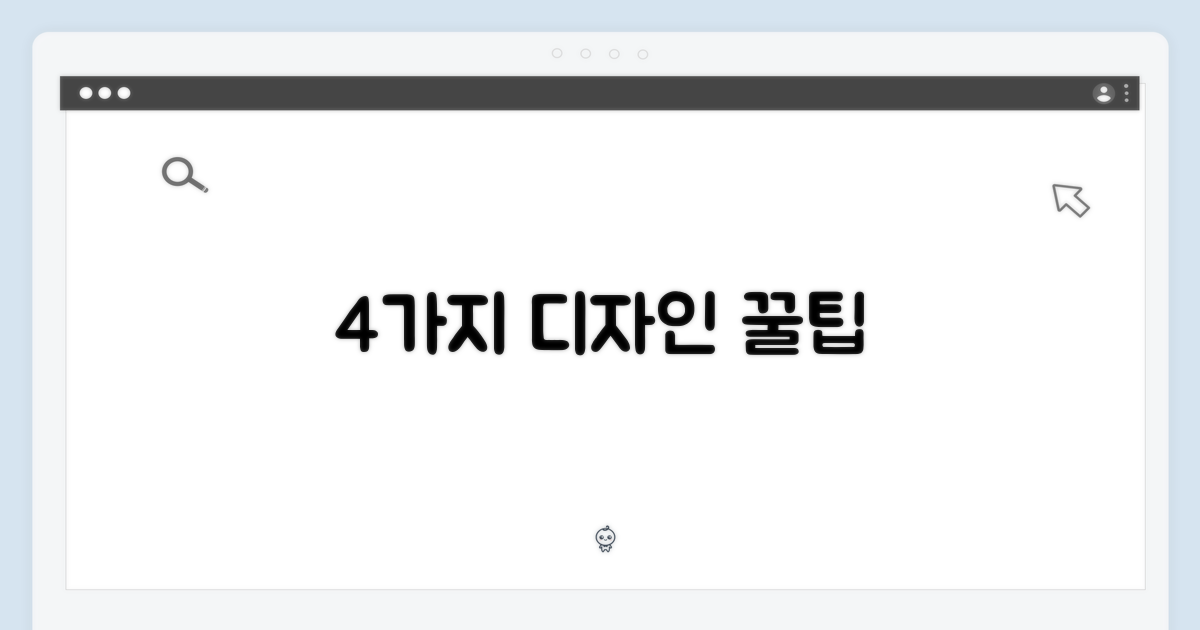 4가지 디자인 특징