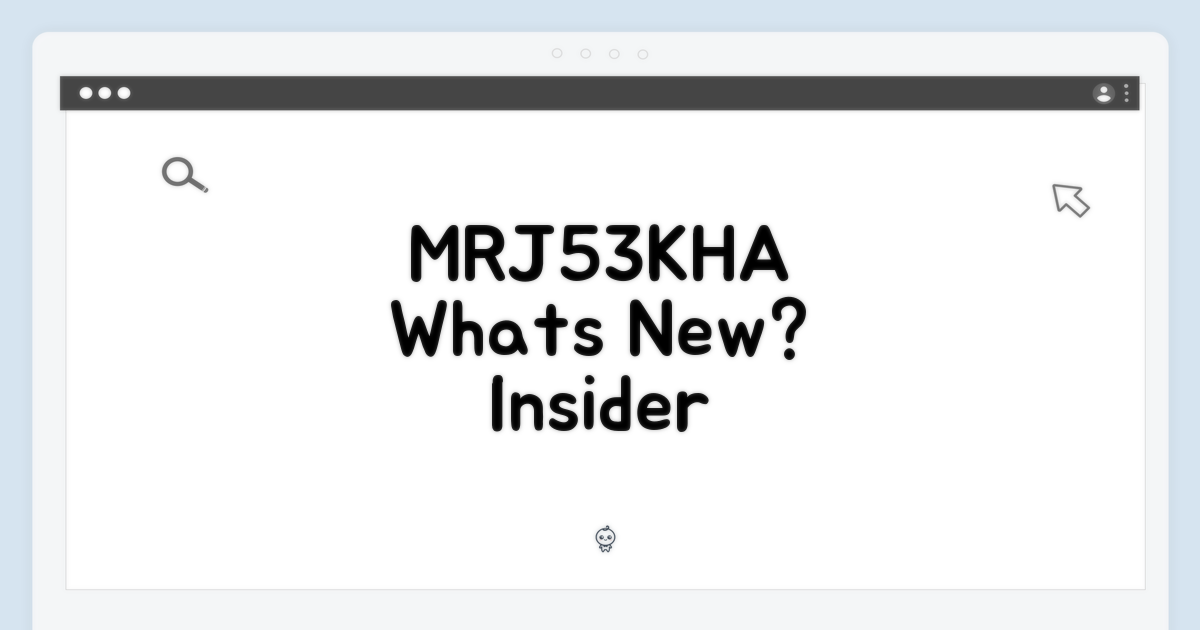 MRJ53KH/A, 이 모델은 무엇이 다를까?