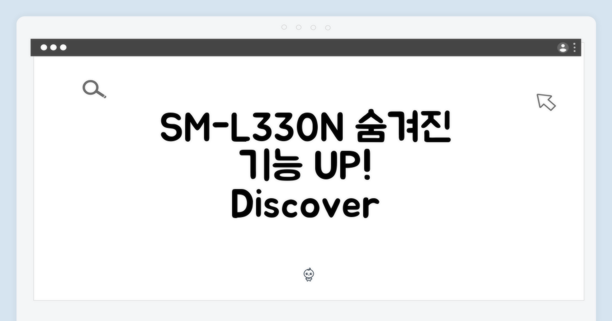 SM-L330N, 숨겨진 기능