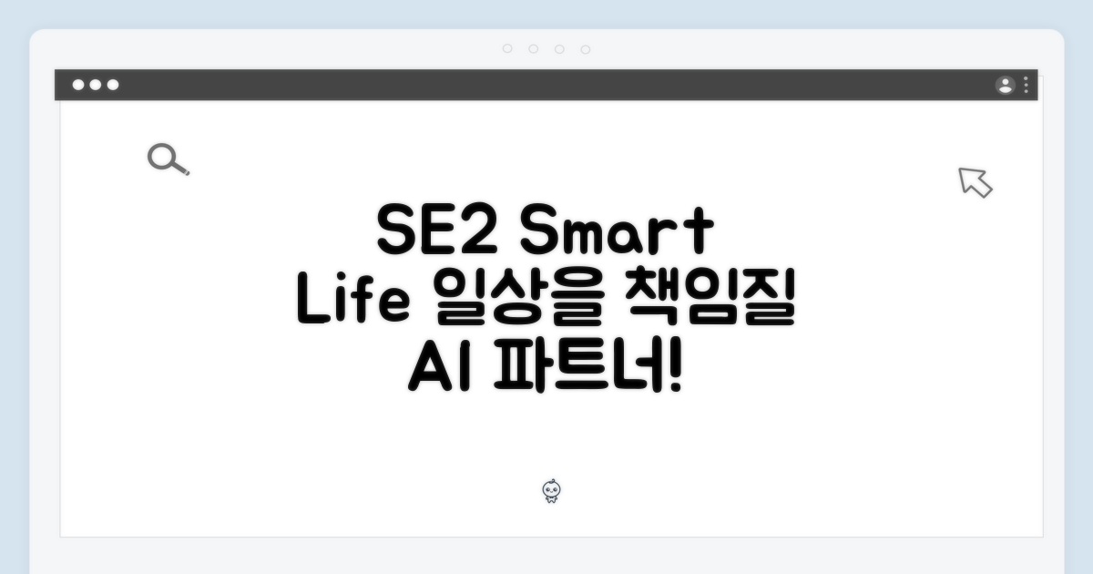 똑똑한 일상, SE2가 책임져