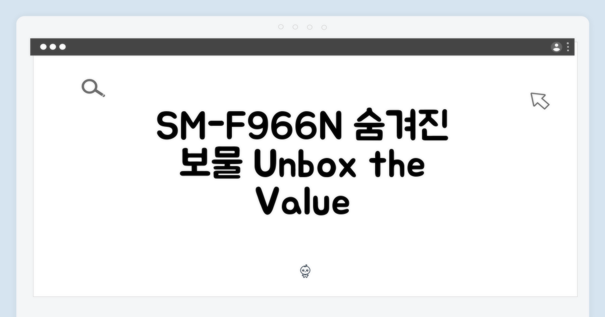 SM-F966N, 숨겨진 가치