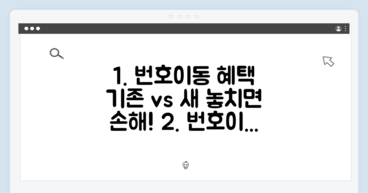 번호이동, 기존 vs 새 혜택