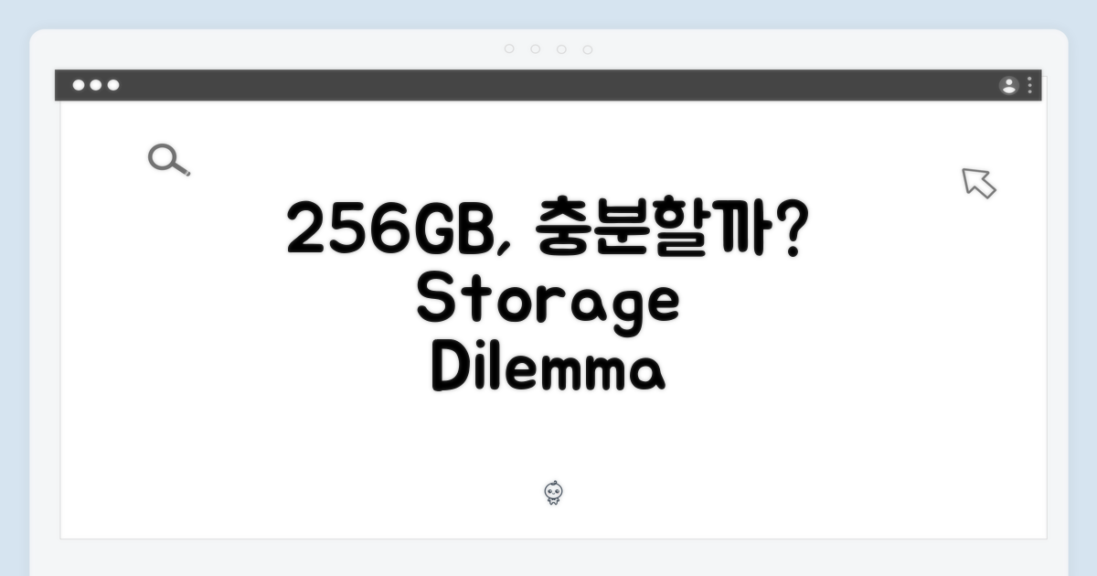 256GB, 충분할까?