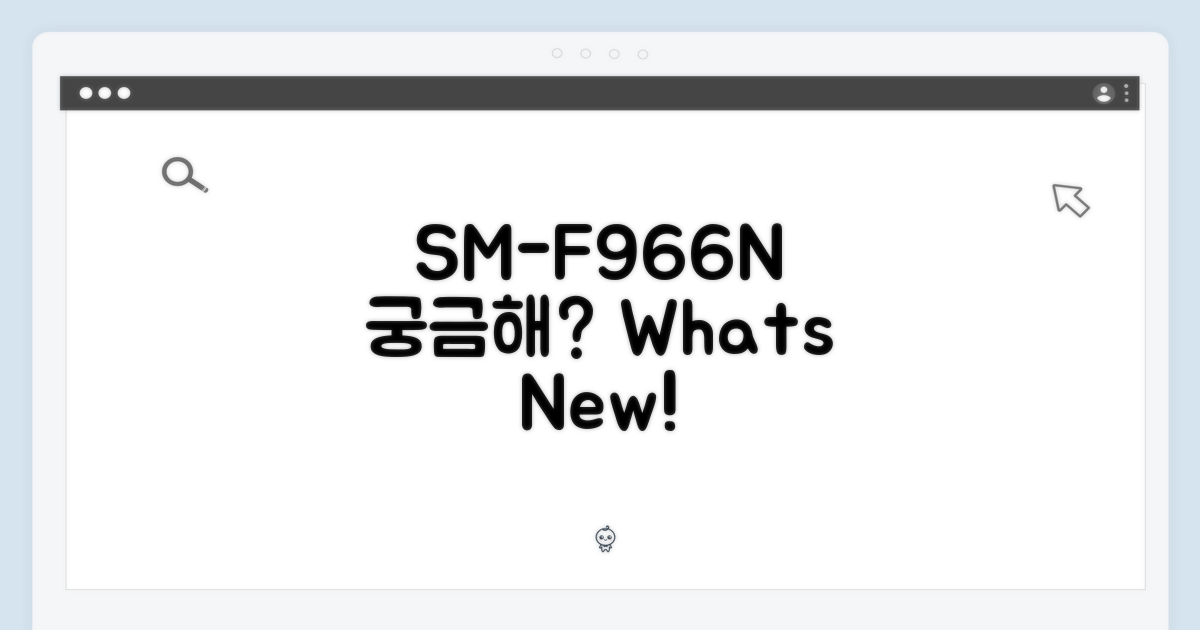 SM-F966N, 무엇이 다를까?