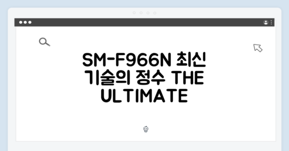 SM-F966N, 최신 기술의 정수