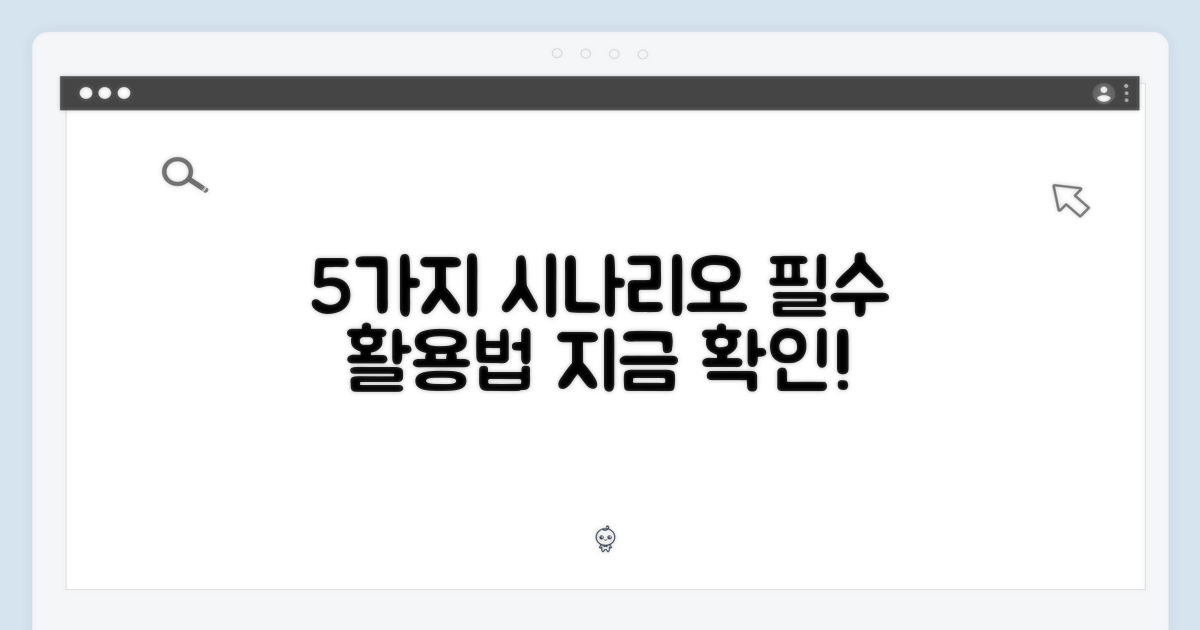5가지 사용 시나리오