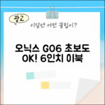 오닉스 북스 GO6, 초보도 쉽게! 6인치 이북리더기