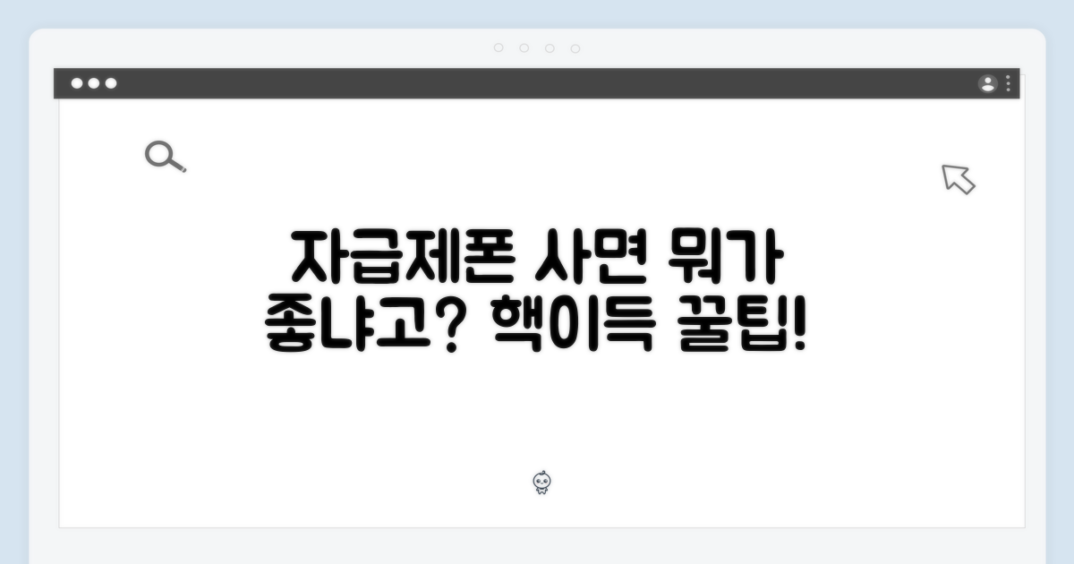 자급제, 어떤 메리트가 있을까?