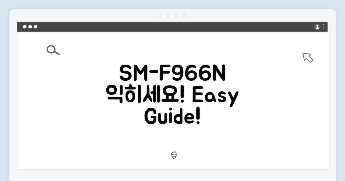 SM-F966N, 사용법을 익히세요!