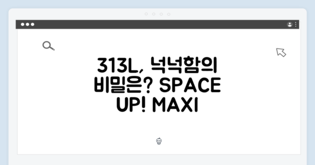 313L, 넉넉함의 비밀