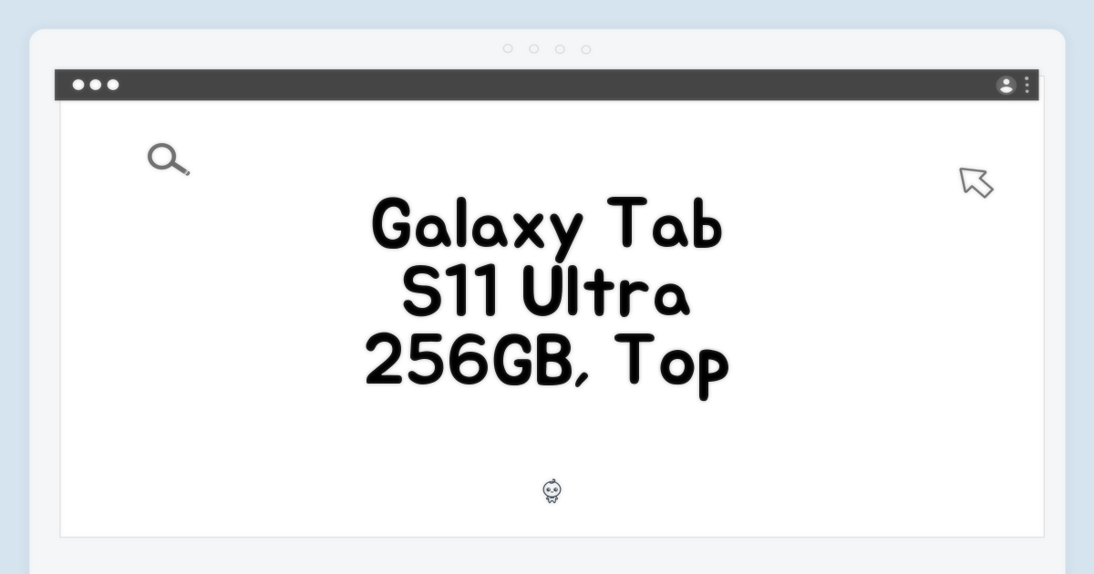 갤럭시탭 S11 울트라 256GB, 10가지 매력!