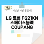 LG 트롬 FG21KN 스페이스블랙, 놀라운 선택!