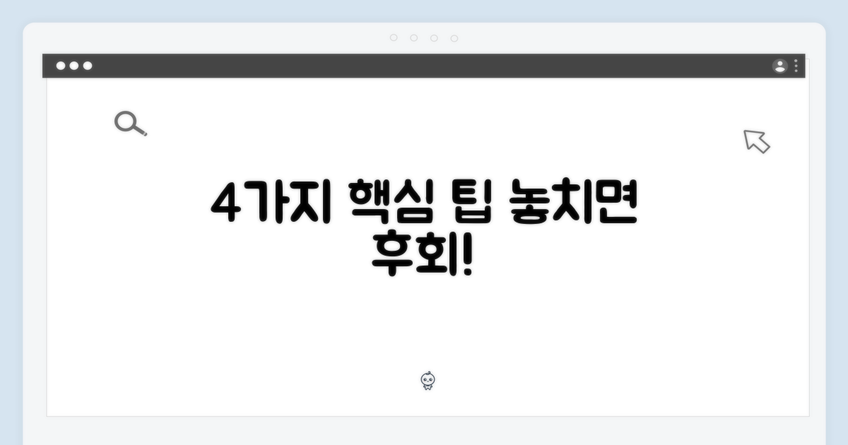 4가지 실용 팁