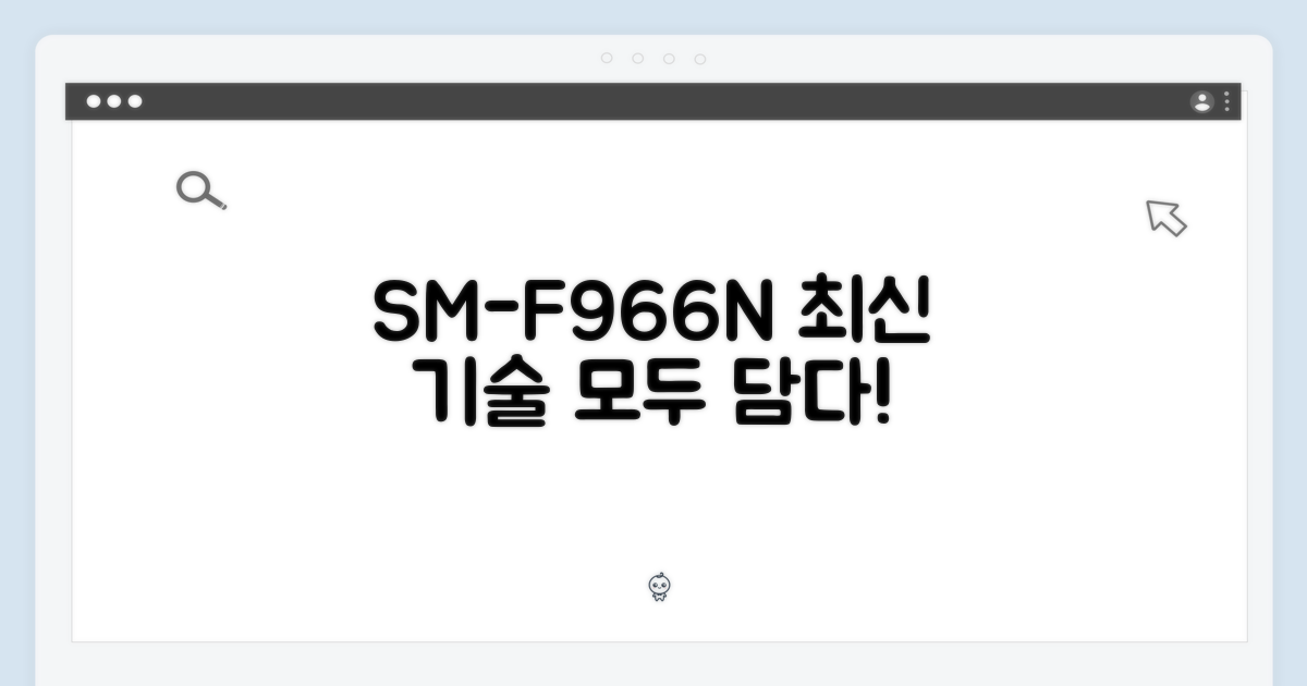 SM-F966N, 최신 기술 집약체