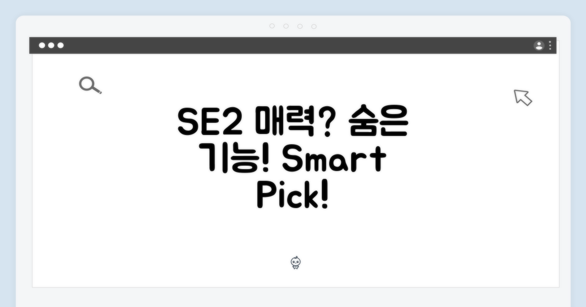 SE 2세대, 숨은 매력은?