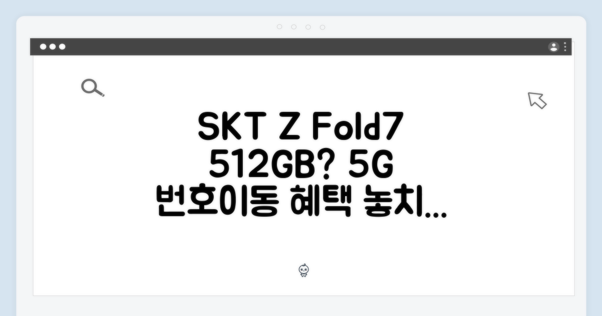SKT 번호이동, 갤럭시 Z Fold7 512GB?