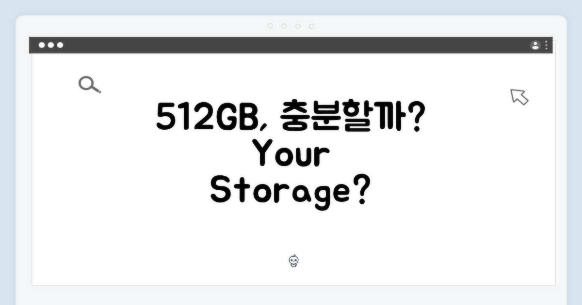 512GB, 당신에게 충분할까?