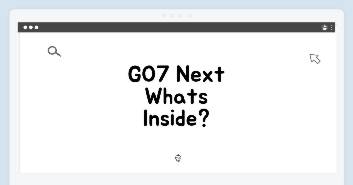 GO7 후속, 어떤 기능 담길까?