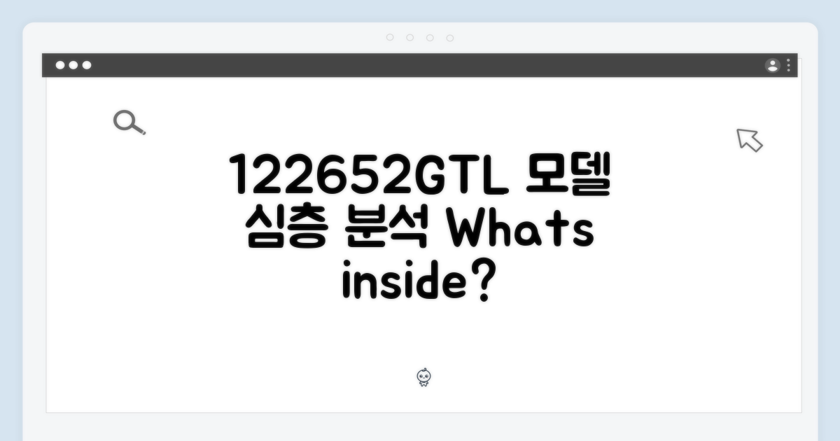 122652GTL 모델 상세 분석
